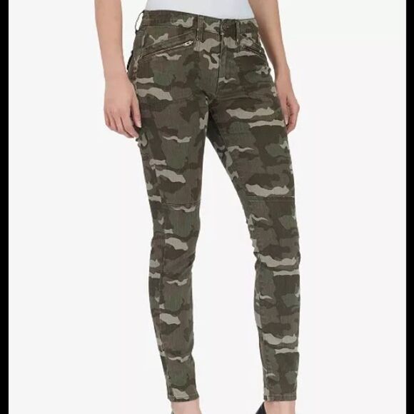 William Rast Cargo Jane Skinny Camo Pants Size 26 Camoflauge - Picture 2 of 14